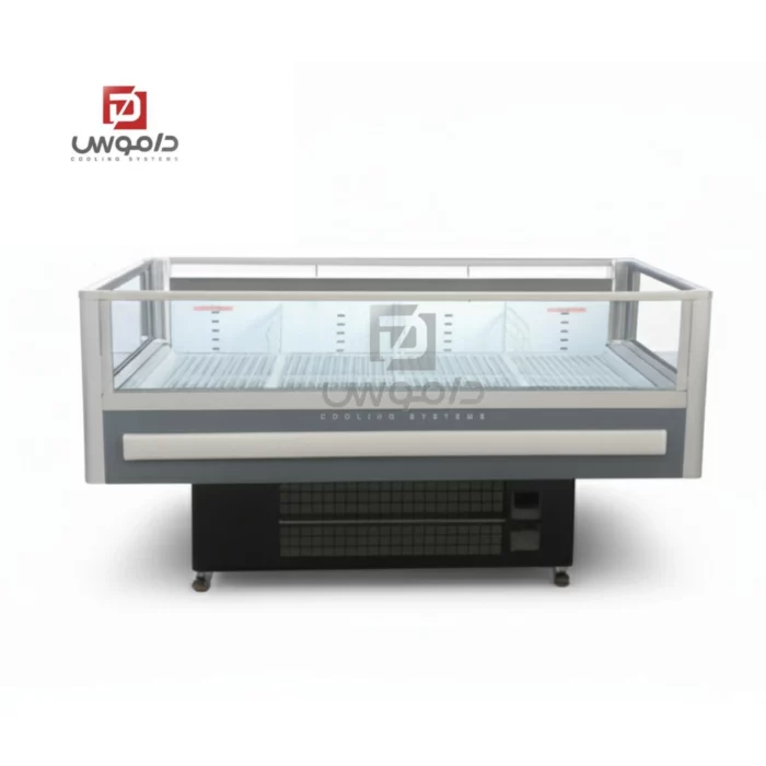 فریزر خوابیده پرده هوا موتور سر خود3